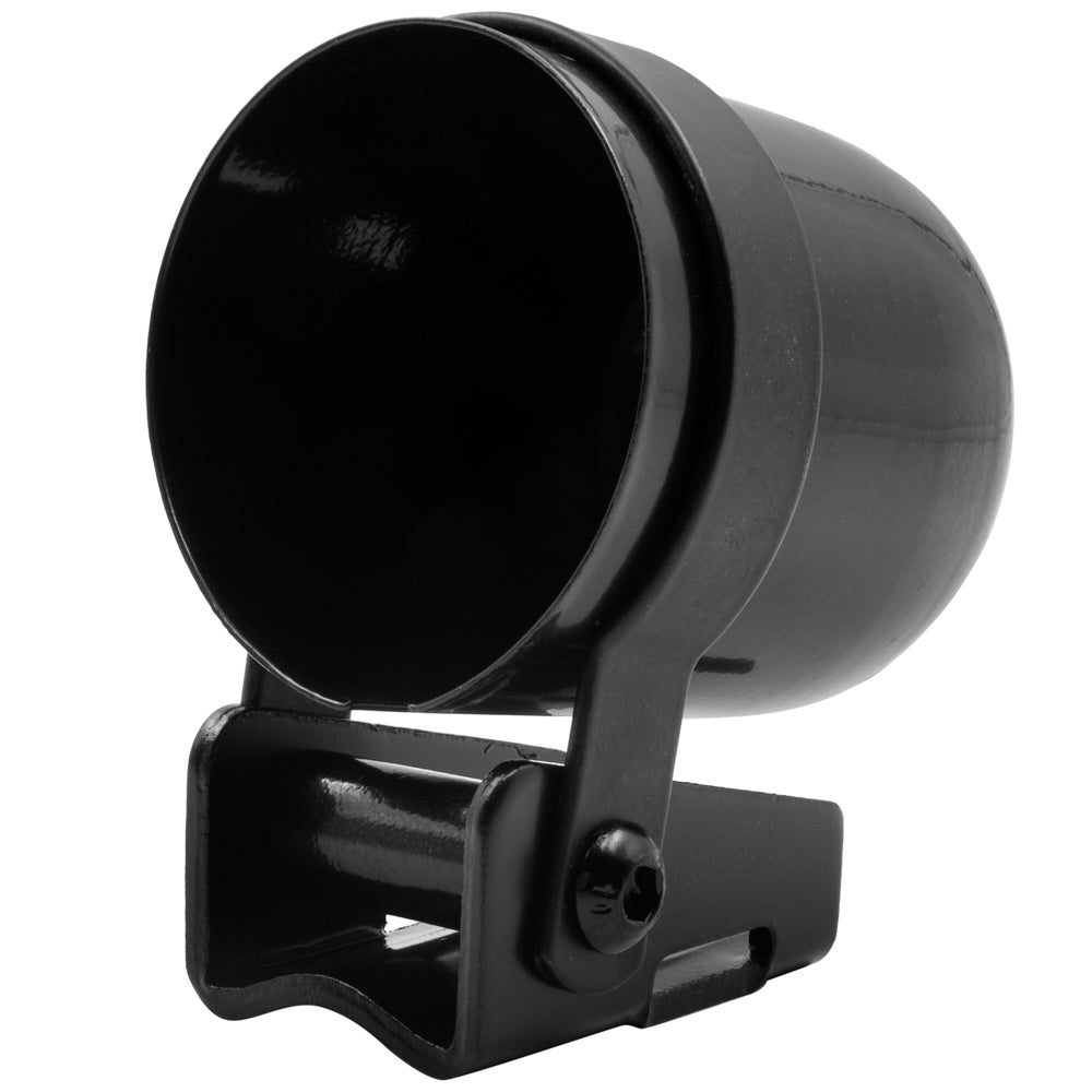 Equus Single Gauge Mounting Cup - 2" Gauge - Plastic - Black