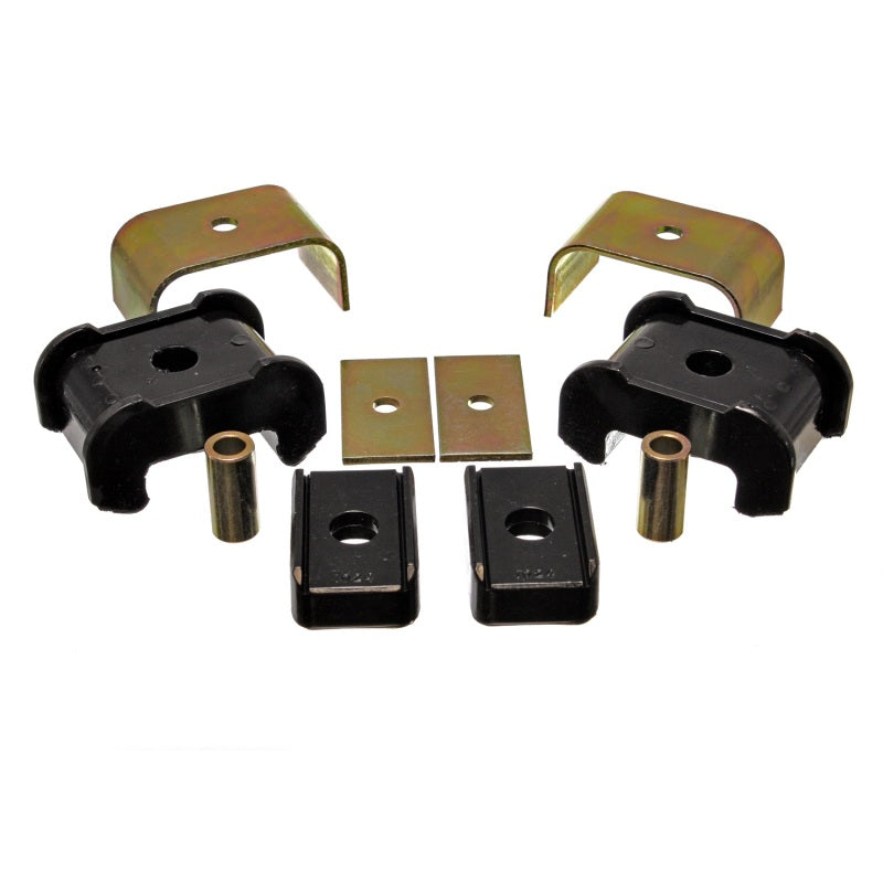 Energy Suspension Hyper-Flex Single Bolt Style Transmission Mount - Black / Cadmium - GM Truck