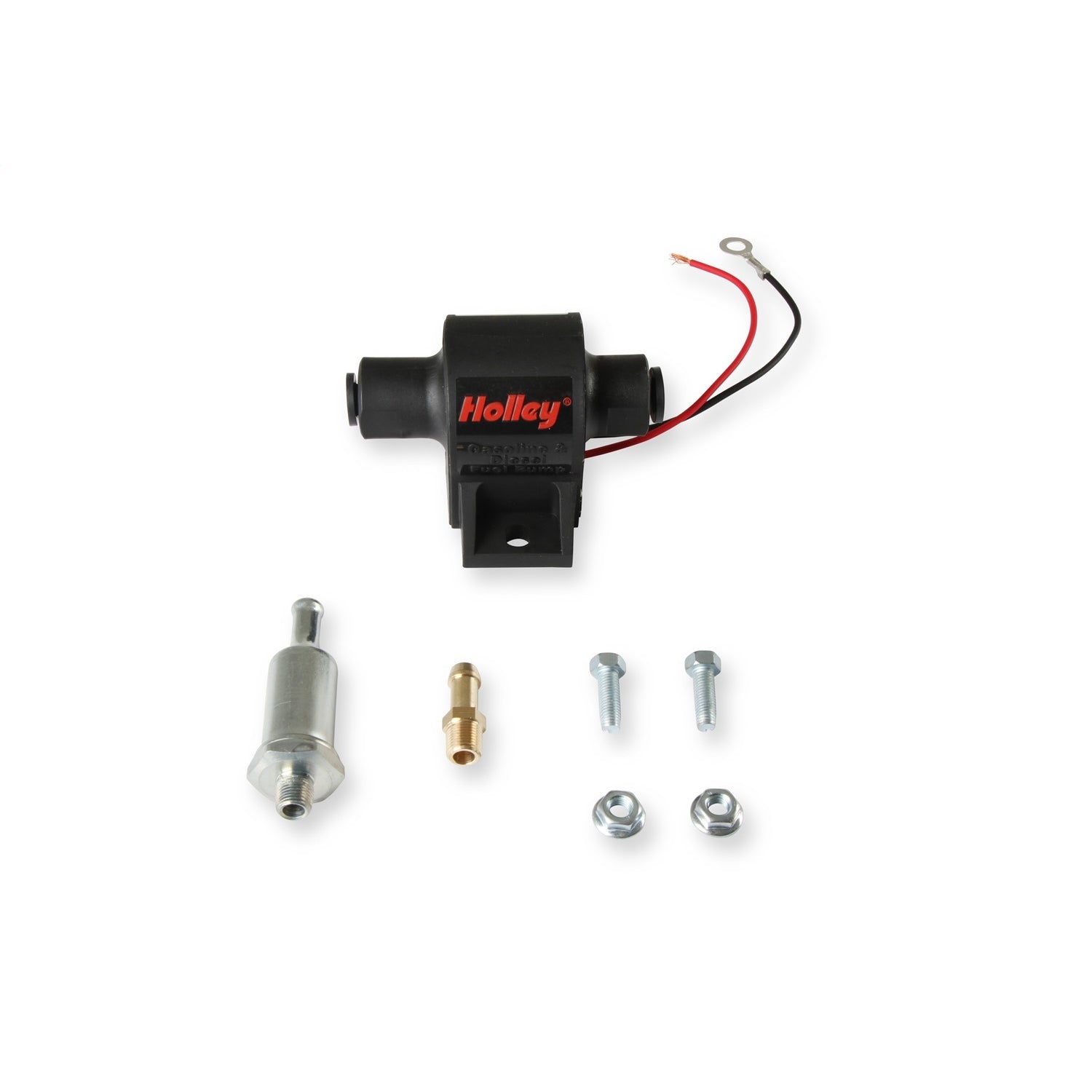 Holley 25 GPH Holley Mighty Mite Electric Fuel Pump, 1.5-2.5 PSI
