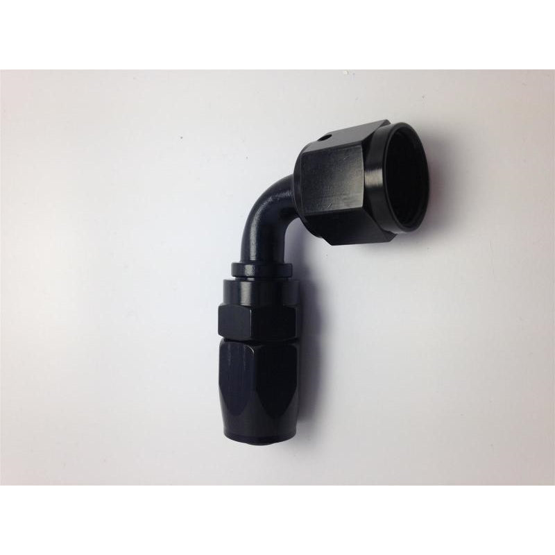 Fragola 90 -8 AN Female to -6 Hose End Expander Reducer - Black