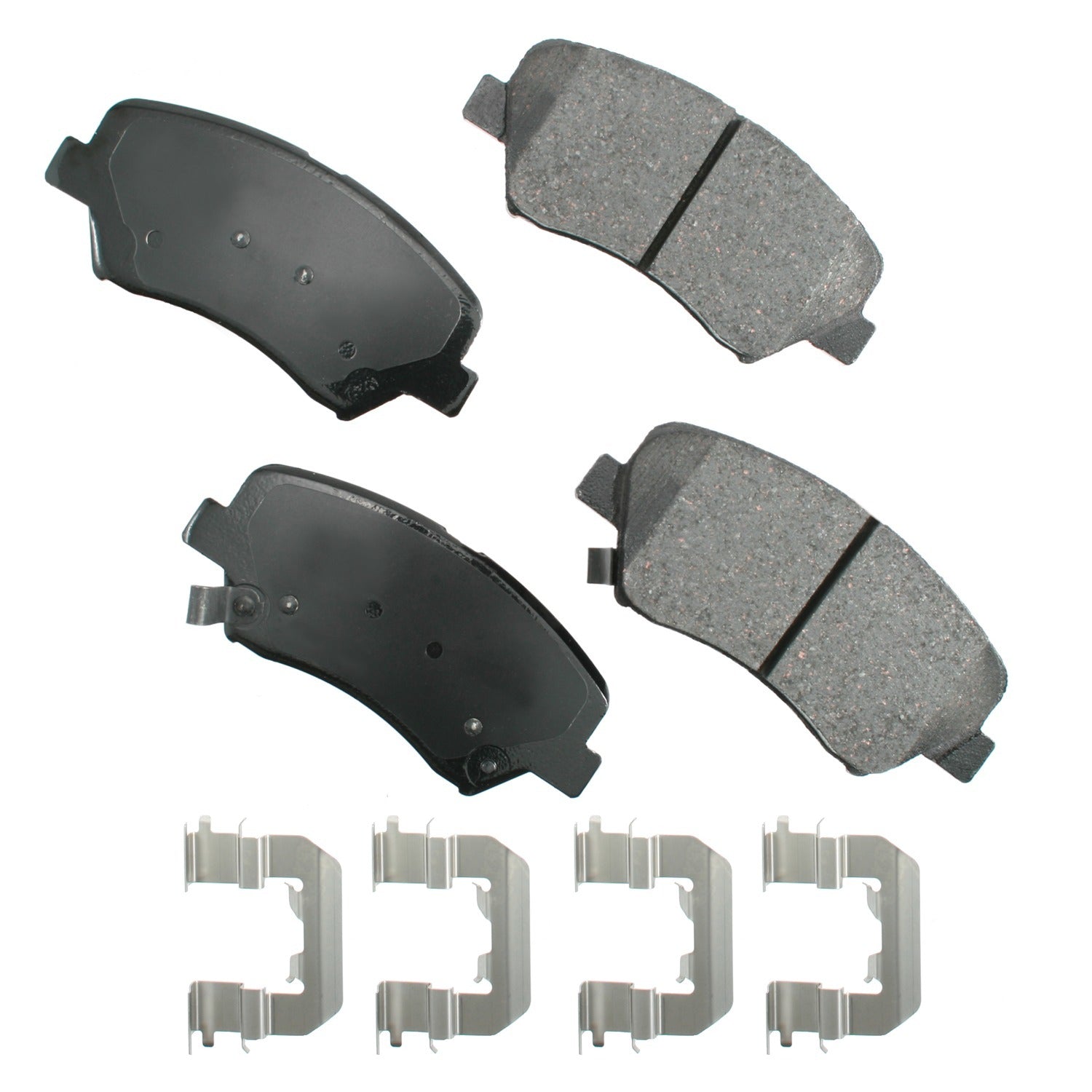 Akebono Brakes ProACT Front Brake Pads - Hyundai Elantra 2011-16 (Set of 4)