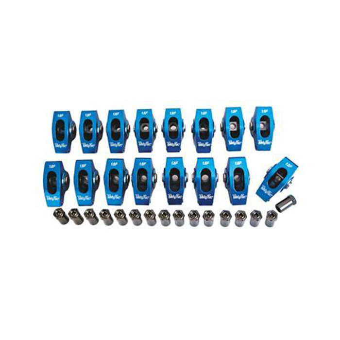 Trick Flow Rocker Arm - 1.6 Ratio - Full Roller - Aluminum - Small Block Ford - (Set of 16)