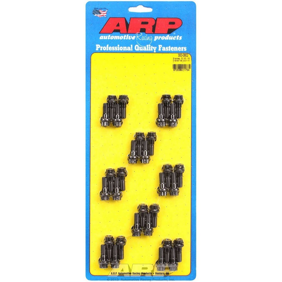 ARP Brake Hat Bolt Kit - 5/16-18