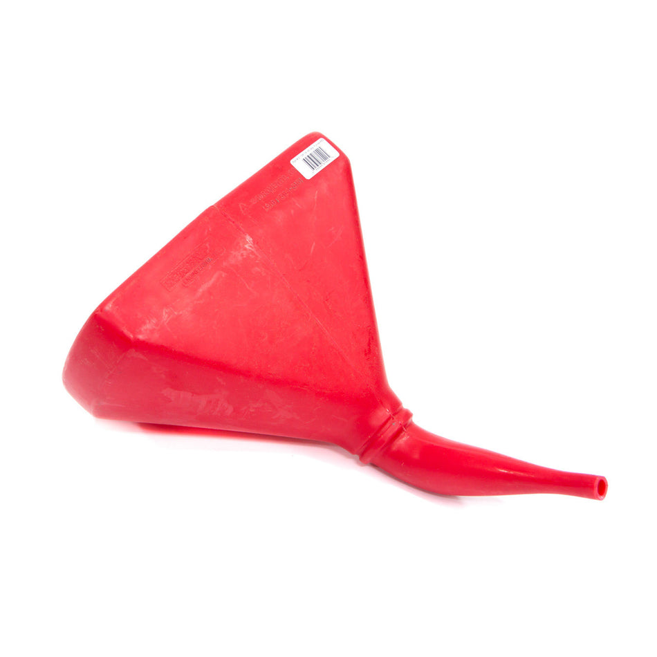 Scribner Plastics 14" 45 Funnel - Red