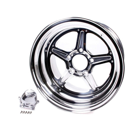 Billet Specialties Street Lite Wheel - 15 in. x 14 in. - 5 in. x 4.75 in. - 4.5 in. Back Spacing