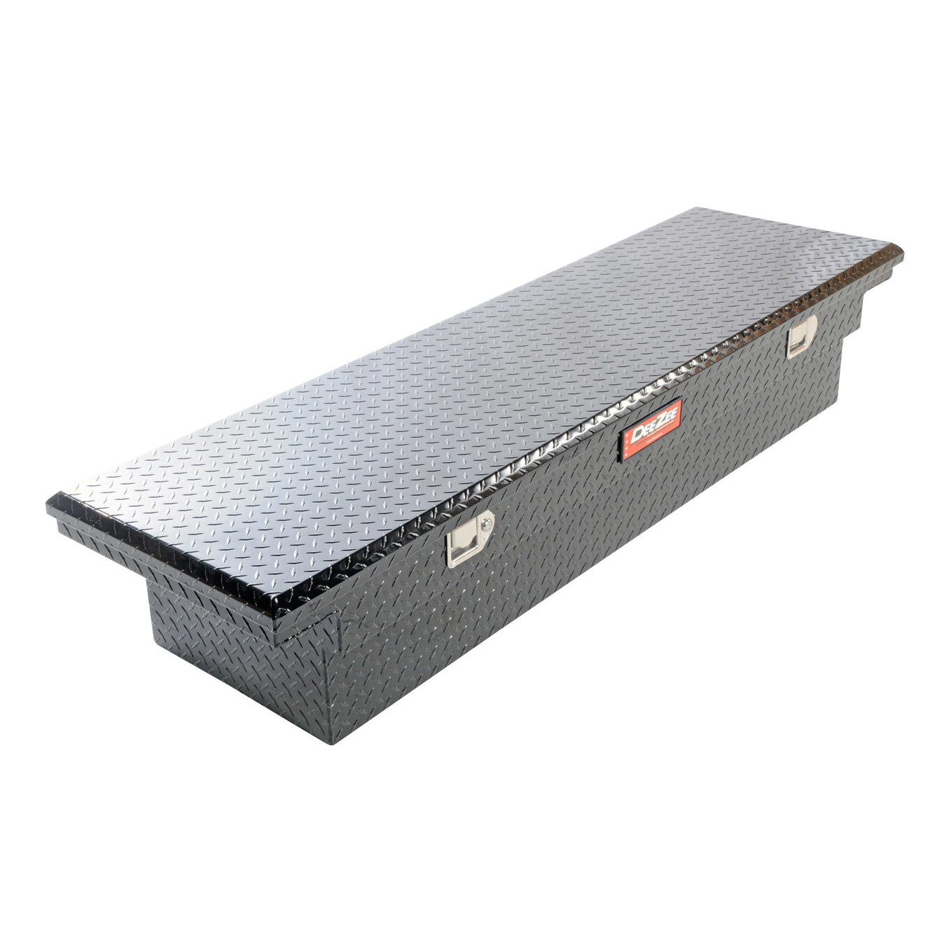 Dee Zee Red Label Truck Box - Single Lid - 69.75" Long - 20" Wide - Aluminum - Diamond Plate