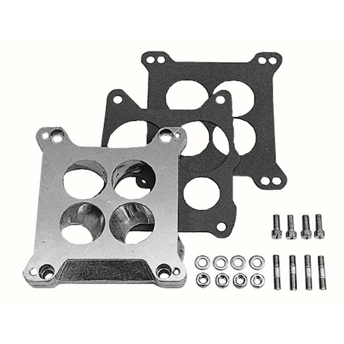 Trans-Dapt Carburetor Adapter - Holley 4BBL to Rochester Quadrajet 4BBL Base 7/8" Four Hole