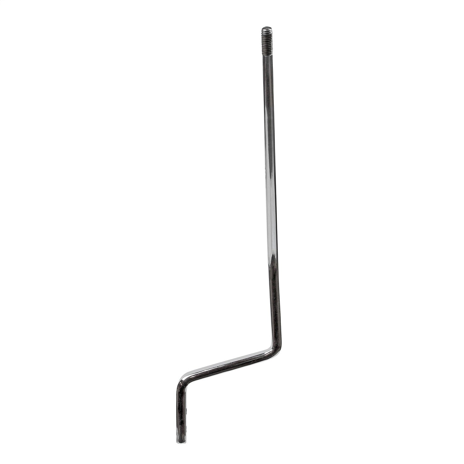 Hurst Competition Plus Single Bend Shifter Stick - 15 in - 3/8-16 in Thread - Chrome - Hurst Manual Shifters