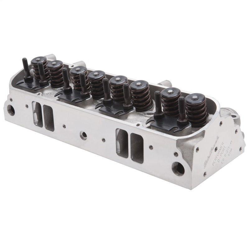 Edelbrock Pontiac Performer D-Port Head - 72cc - Assembled