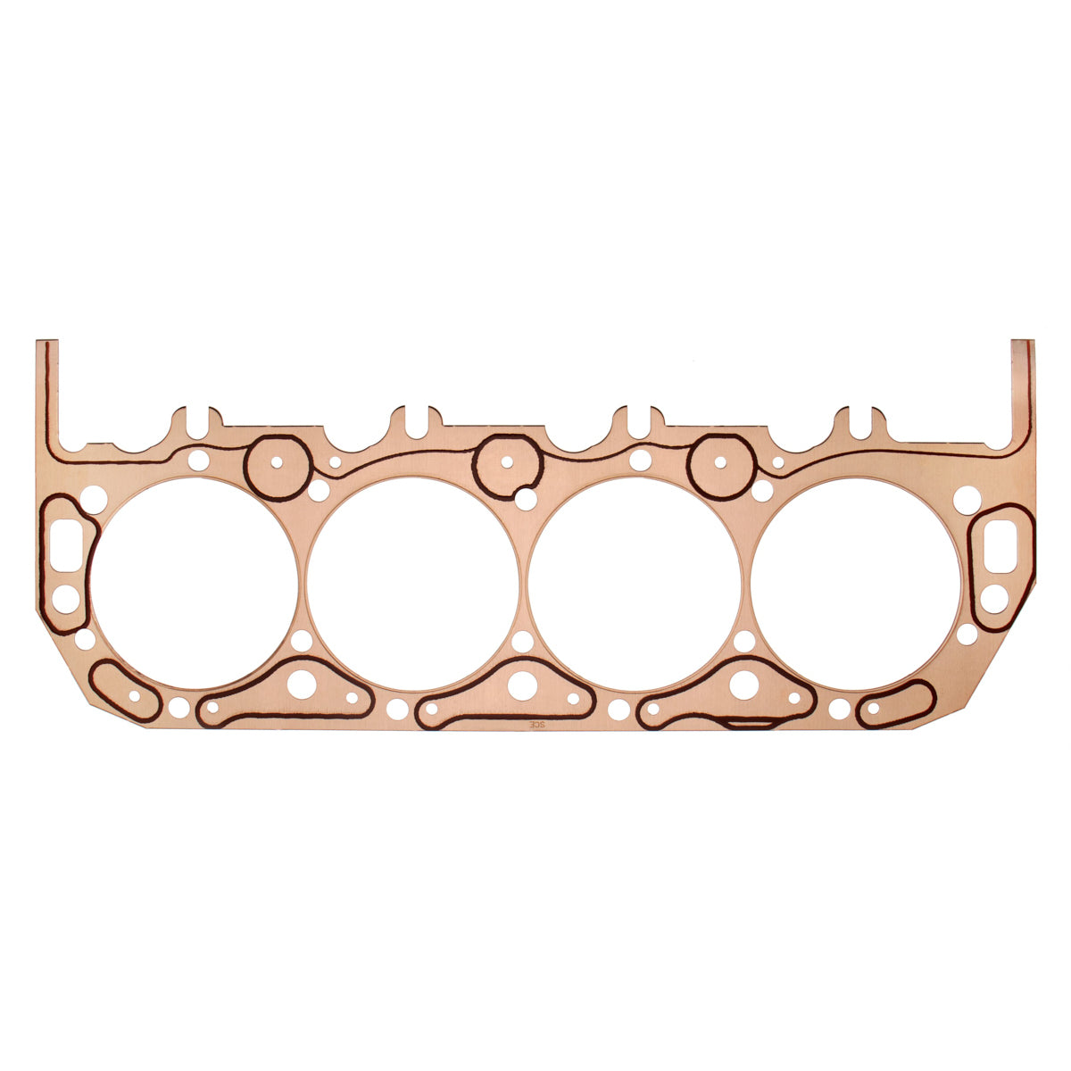 SCE ICS Titan Copper Cylinder Head Gasket - 4.520 in Bore - 0.080 in Compression Thickness - Big Block Chevy