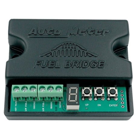 Auto Meter Fuel Gauge Bridge Module - Plastic - Black