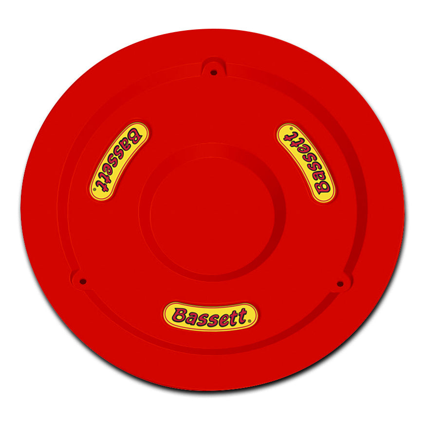 Basset Plastic Mud Cover - Fluorescent Red