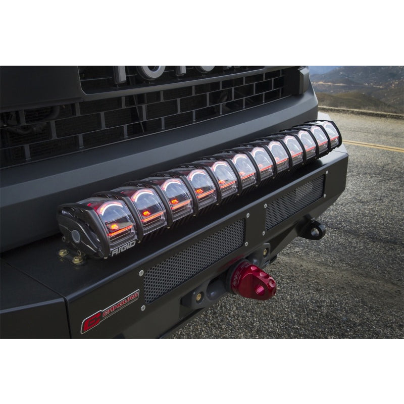 Rigid Industries Adapt LED Light Bar - Single Row - 72 Watts - 10" Long - White LED - Aluminum - Black - Universal