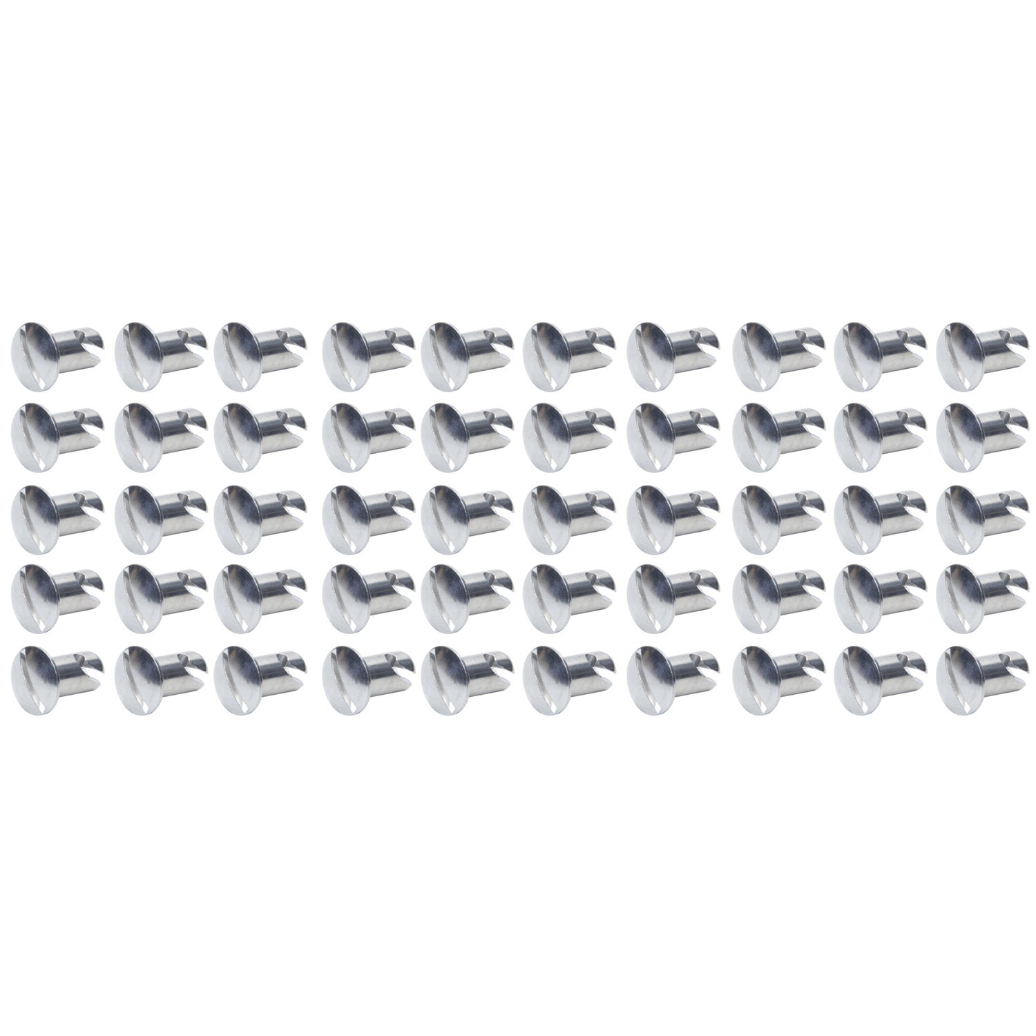 Ti22 Oval Head Dzus Buttons .550 Long - Pack of 50