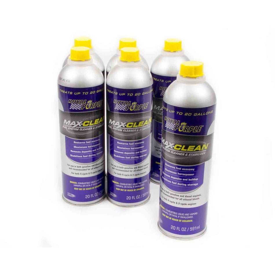 Royal Purple® Max-Clean Fuel System Cleaner & Stabilizer - 20 oz. (Case of 6)