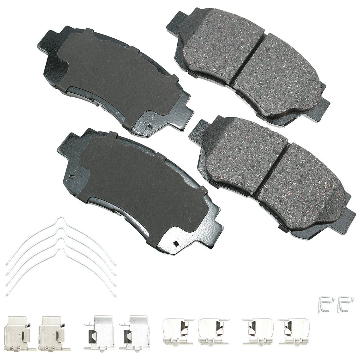 Akebono Brakes ProACT Front Brake Pads - Lexus SC300 1996-98/Toyota Camry 2000-01 (Set of 4)