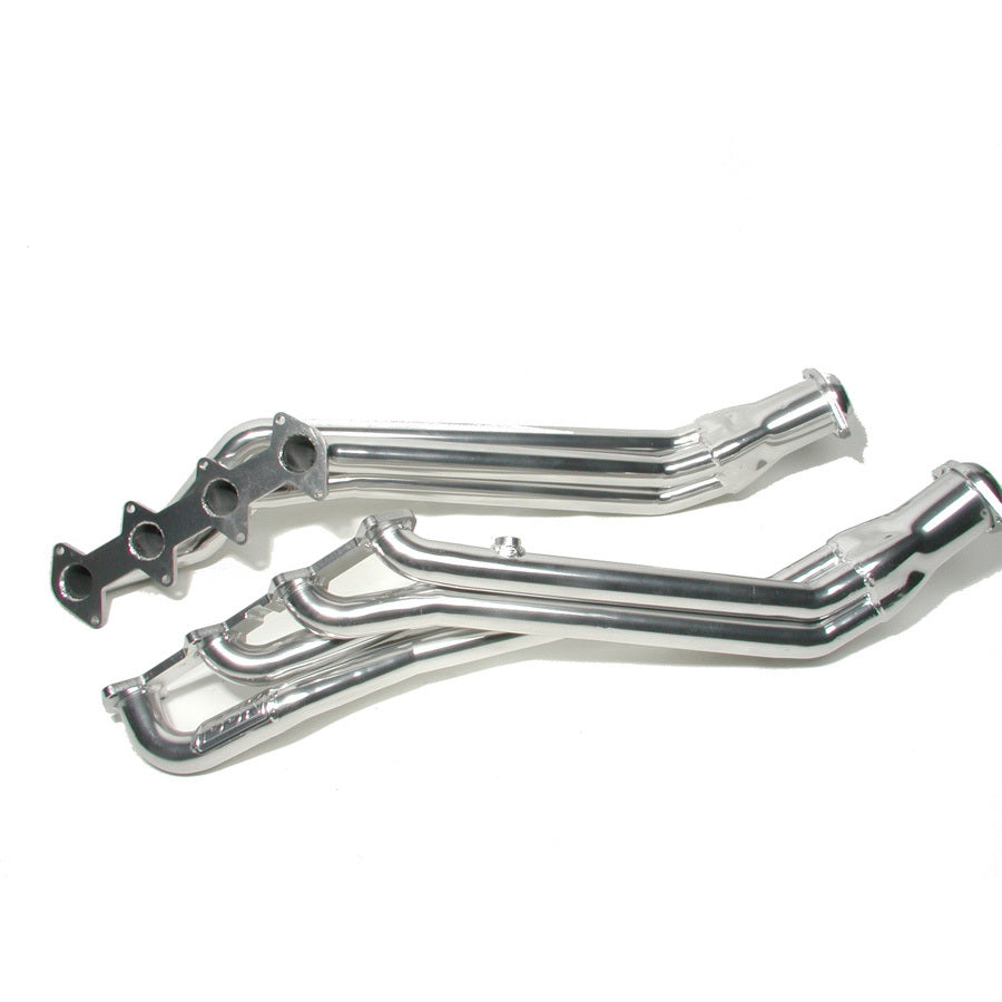 BBK Performance Header Silver Ceramic