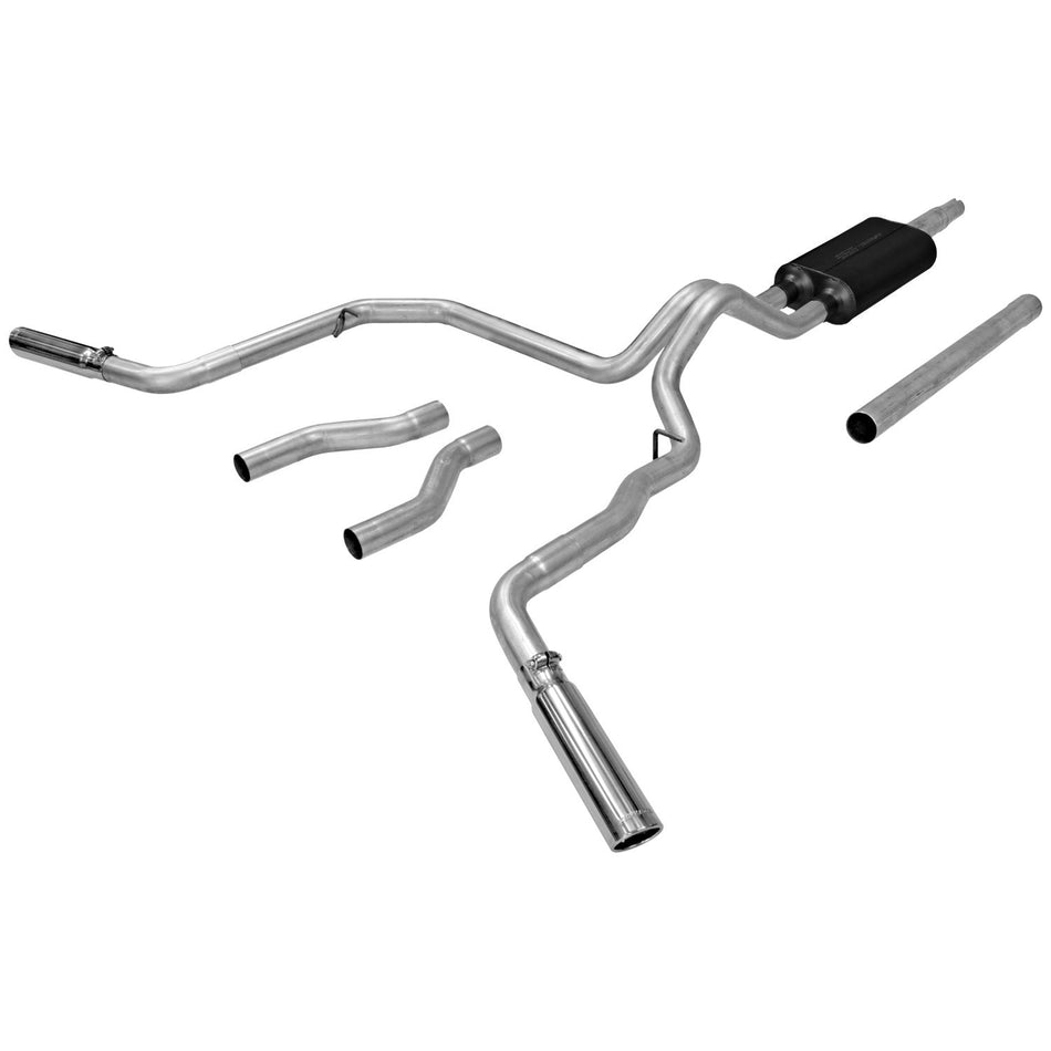 Flowmaster American Thunder Single Exhaust System - 1987-96 Ford F-150 V8/V6