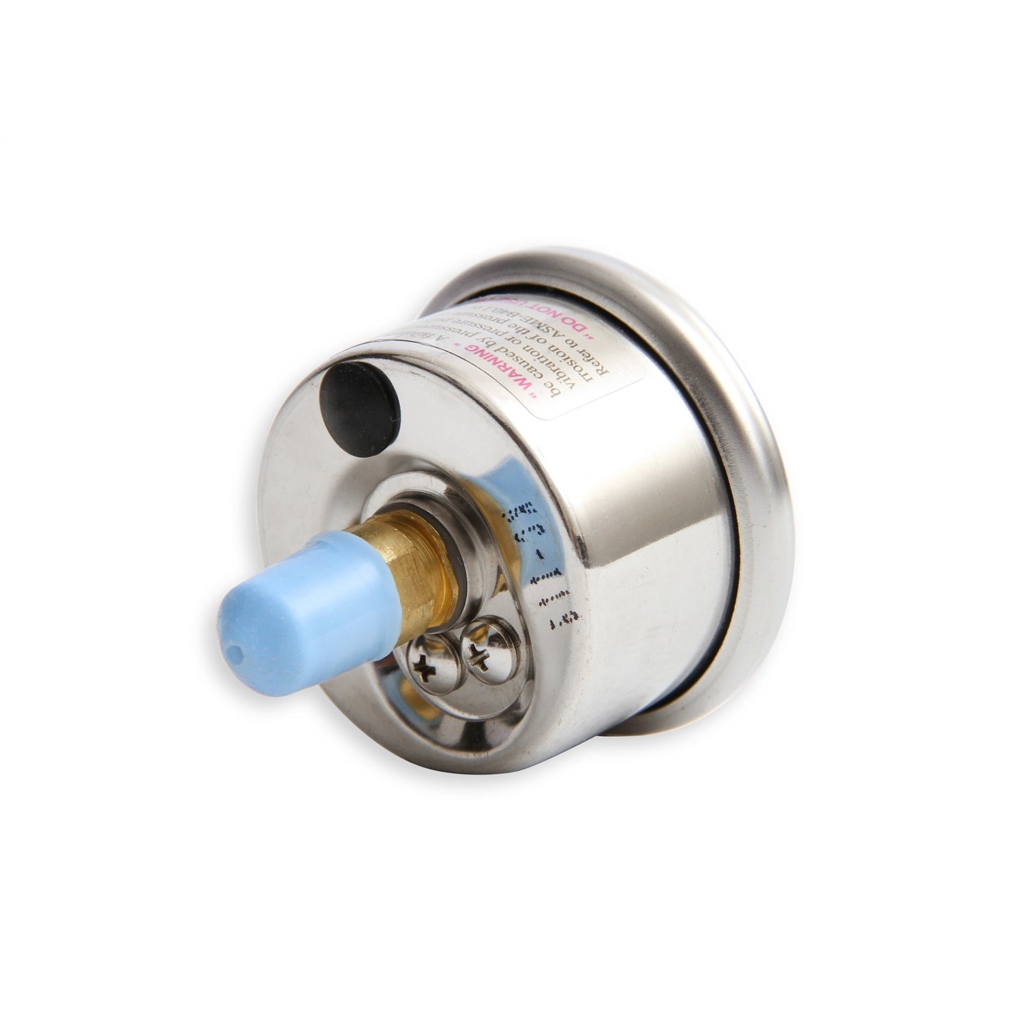 Earl's Liquid Filled Pressure Gauge - 0-100 psi - 1-1/2" Diameter - 1/8" NPT Port - White Face