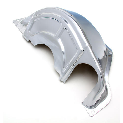 Trans-Dapt Transmission Dust Cover - Chrome - Powerglide
