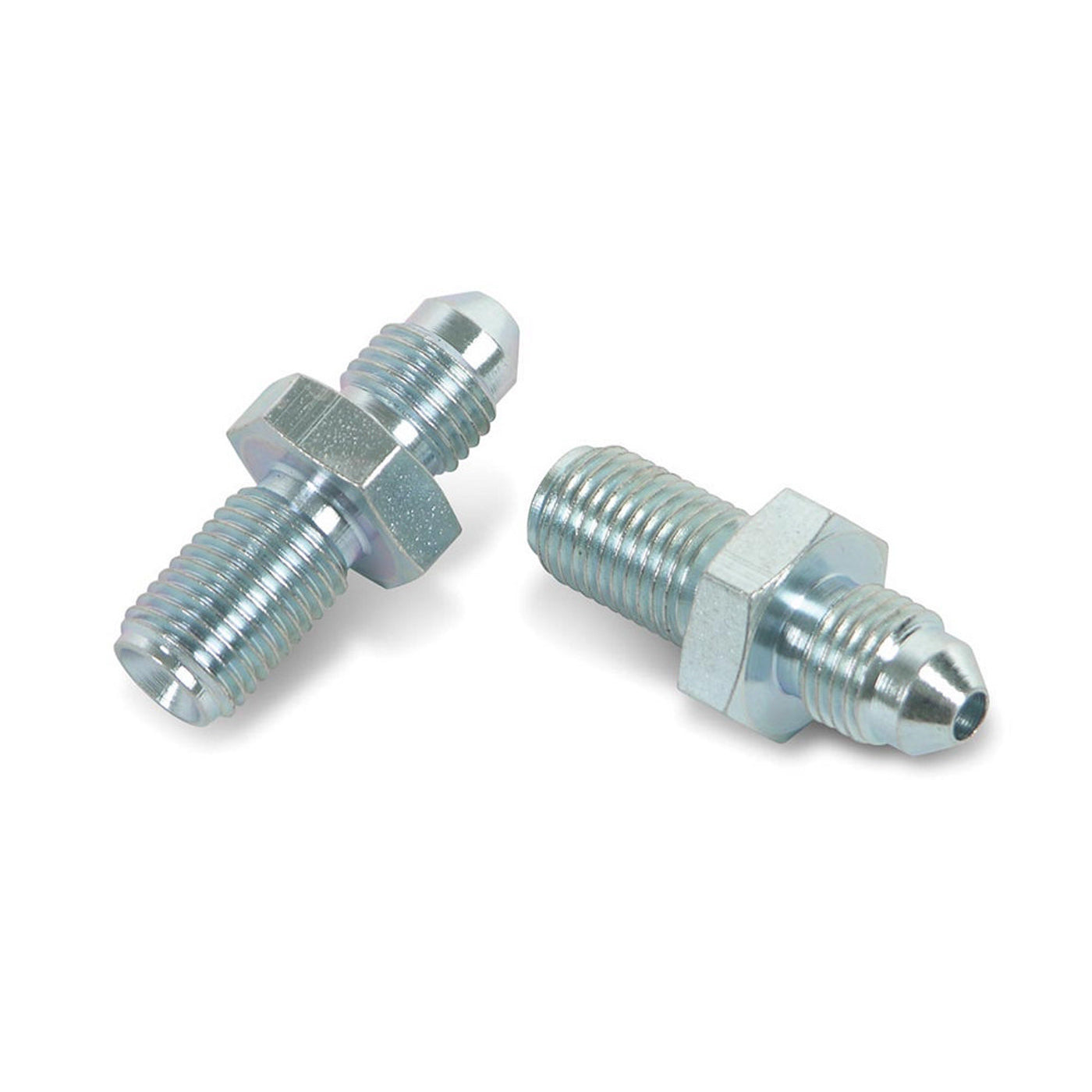 Earl's Steel Brake Adapter -03 AN to 3/8-24 Inverted Flare - Long - (2 Pack)