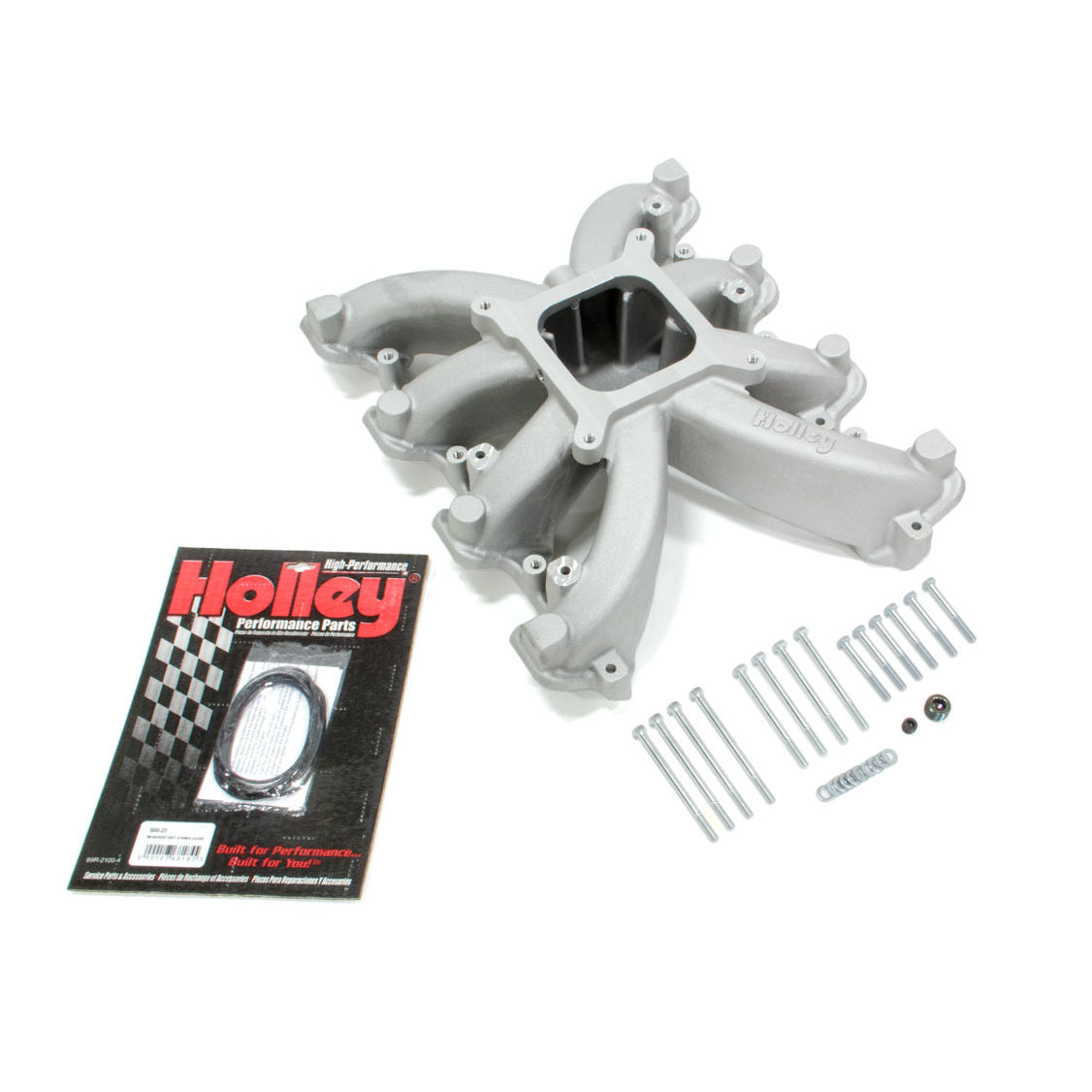 Holley Mid-Rise Intake-GM LS3/L92-Carbureted Single plane intake manifold