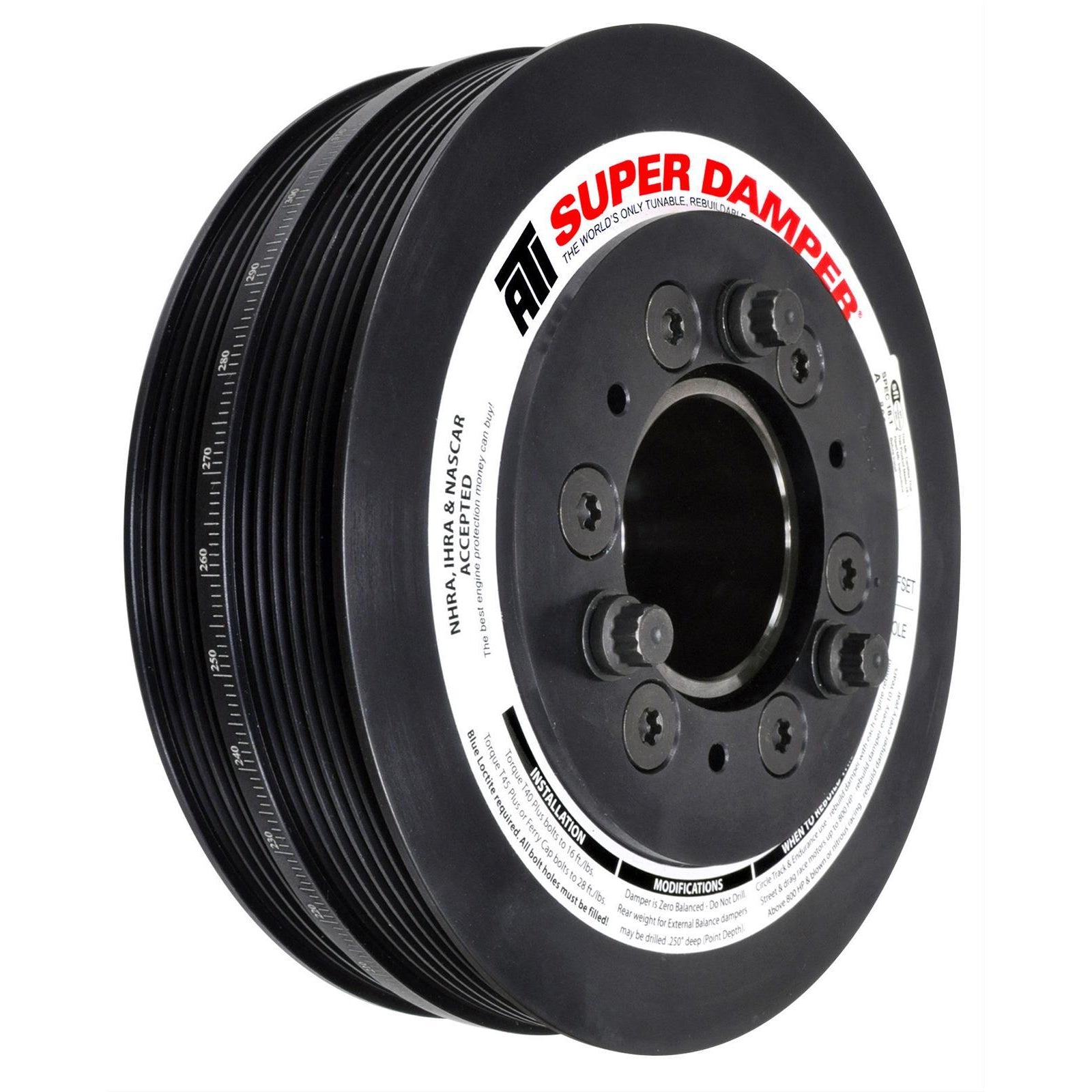 ATI Chevy LT1 Harmonic Damper 4-Groove