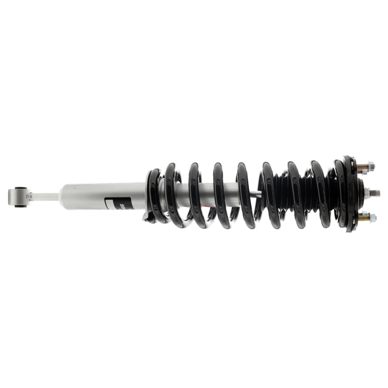 KYB Strut-Plus Twin-Tube Strut - Black Boot Included - Steel - Silver Paint - Front Right - Toyota Tundra 2007-18