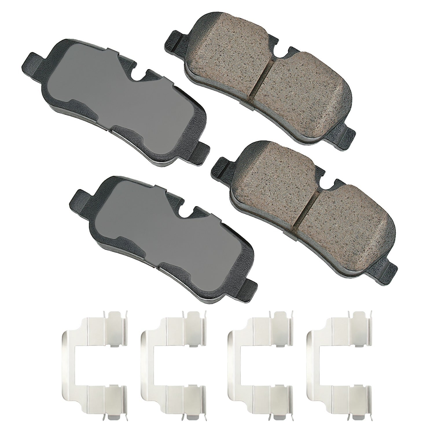 Akebono Brakes Euro Rear Brake Pads - Land Rover 2005-12 (Set of 4)