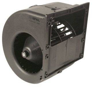 SPAL Centrifugal Single Wheel Blower Motor - 12V - Black 30003161