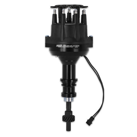 MSD SBF 302 Pro Billet Distributor - Black