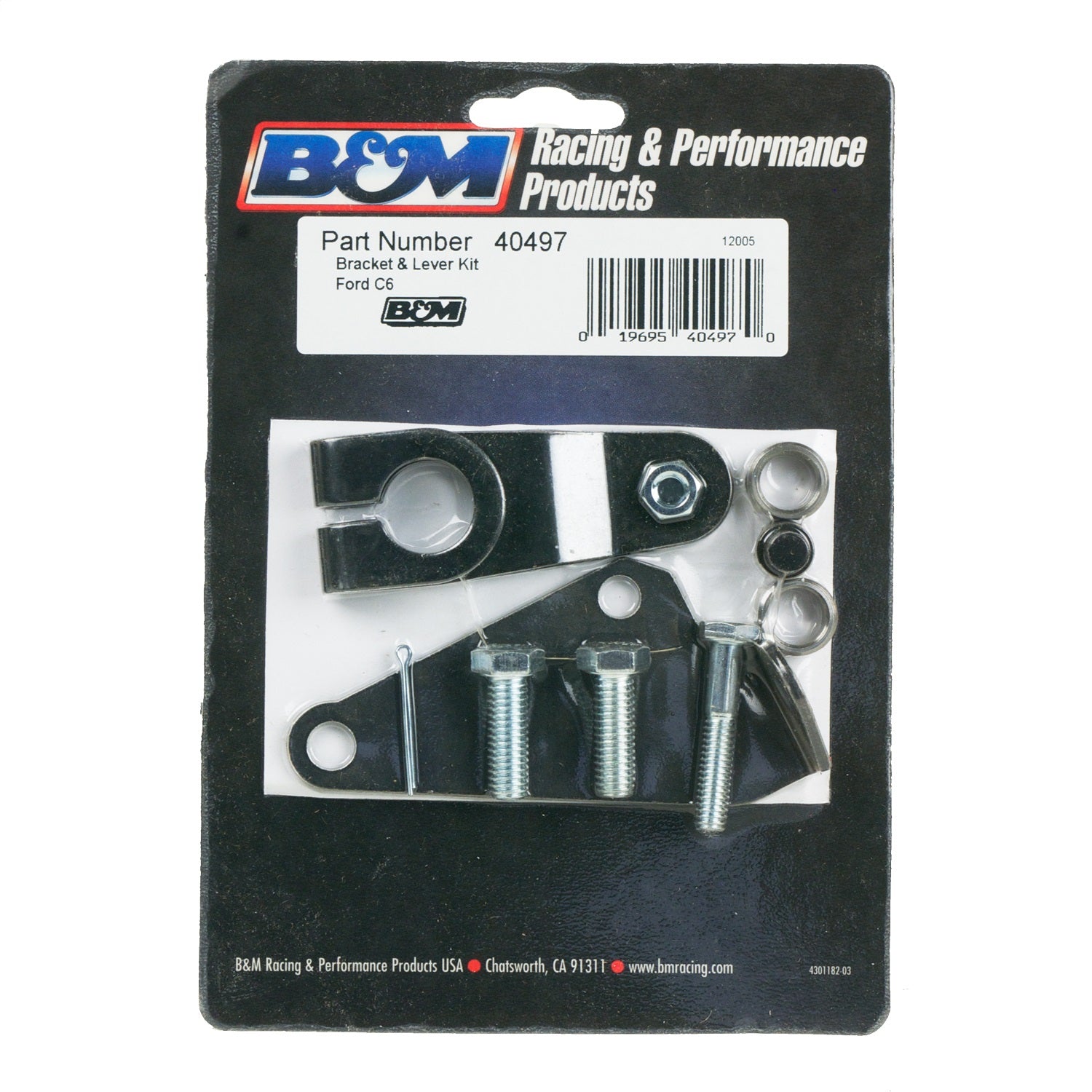 B&M Bracket & Lever Kit C6