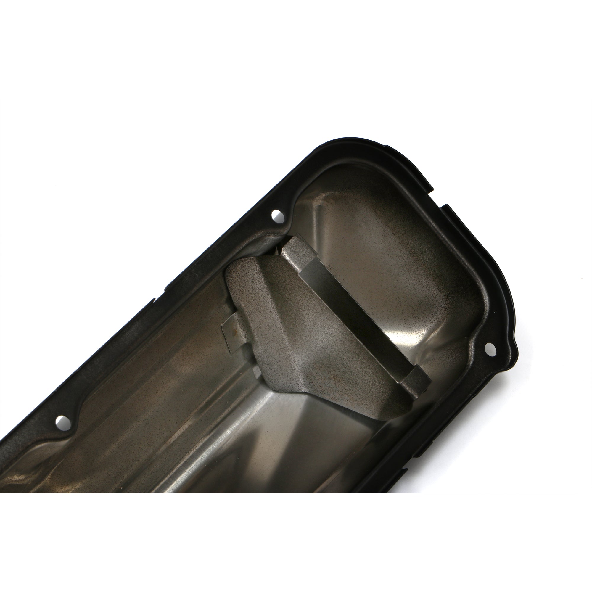 Trans-Dapt Performance Perfectmatch Valve Covers Stock Height Baffled Breather Holes