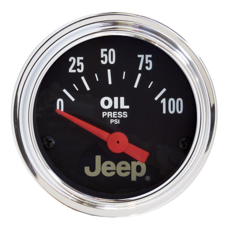 Auto Meter 2-1/16 Oil Pressure Gauge - Jeep Series