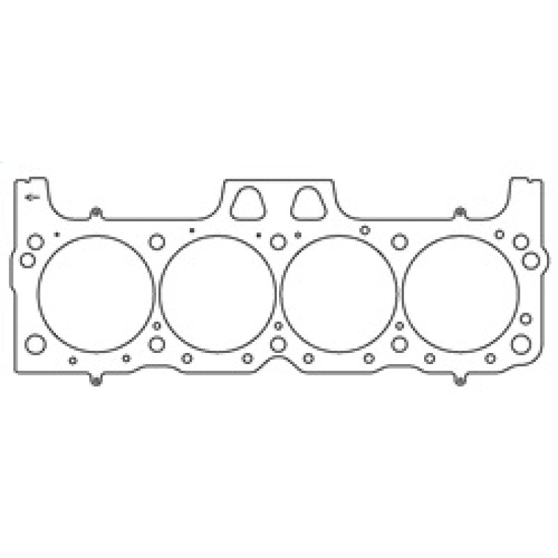 Cometic 4.500" Bore Head Gasket 0.060" Thickness Multi-Layered Steel Big Block Ford