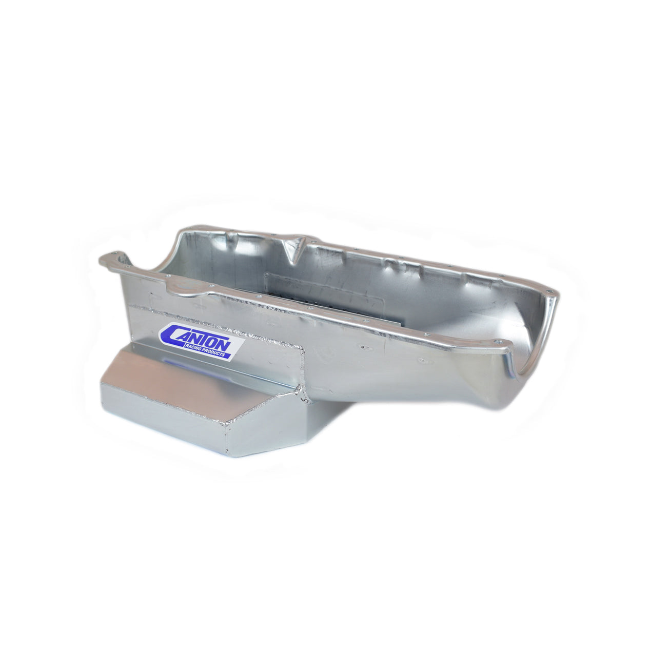 Canton Late Corvette Road Race Wet Sump Oil Pan - SB Chevy Pre-80 w/ LH Dipstick