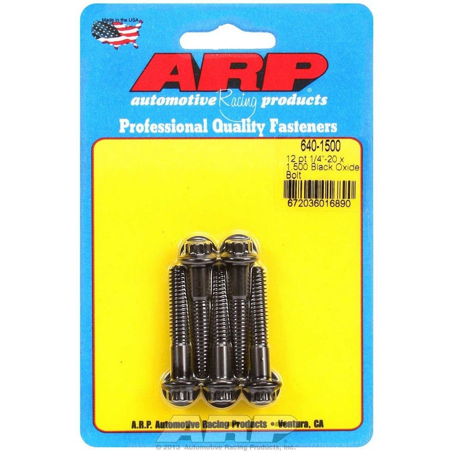 ARP Bolt Kit - 12 Point (5) 1/4-20 x 1.500