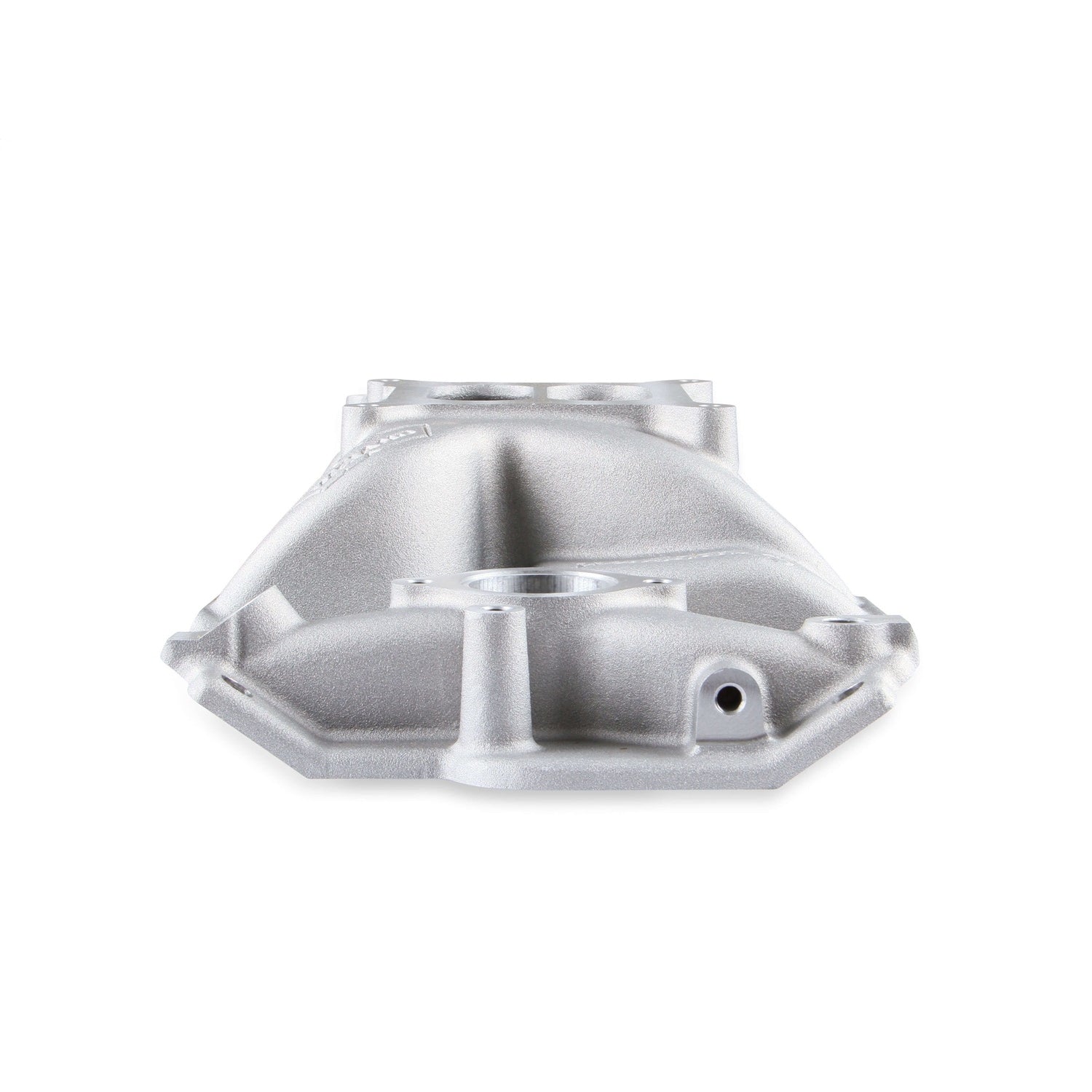 Weiand Street Warrior Square Bore Dual Plane Intake Manifold - Small Block Chevy 8120