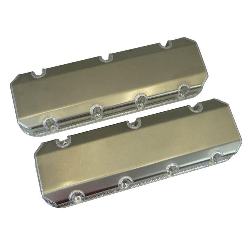 Moroso BB Chevy Fab Aluminum Valve Covers w/Brodix SR20 Heads