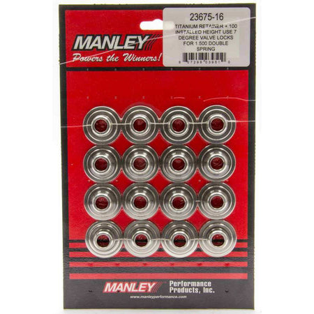 Manley 10 Degree Titanium Valve Spring Retainers