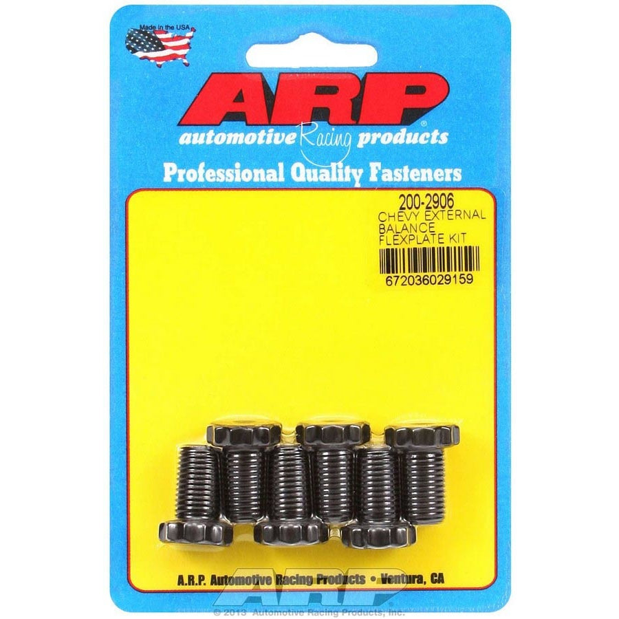 ARP Pro Series Flexplate Bolt Kit - Chevy 90 V6 & 305-502 V8 w/ 1 Piece Rear Seal