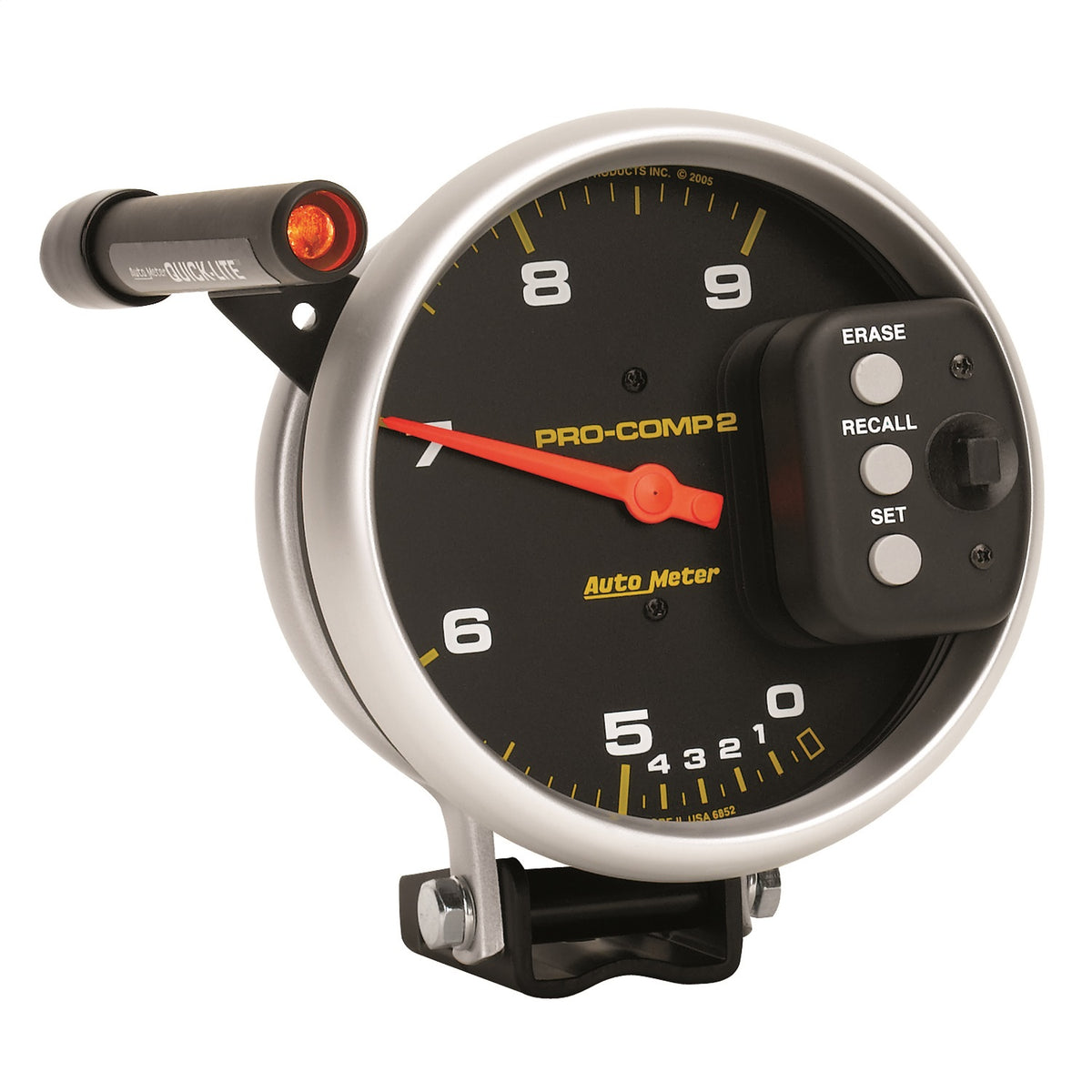 Auto Meter 9,000 RPM Pro-Comp II 5" Dual Range Tachometer