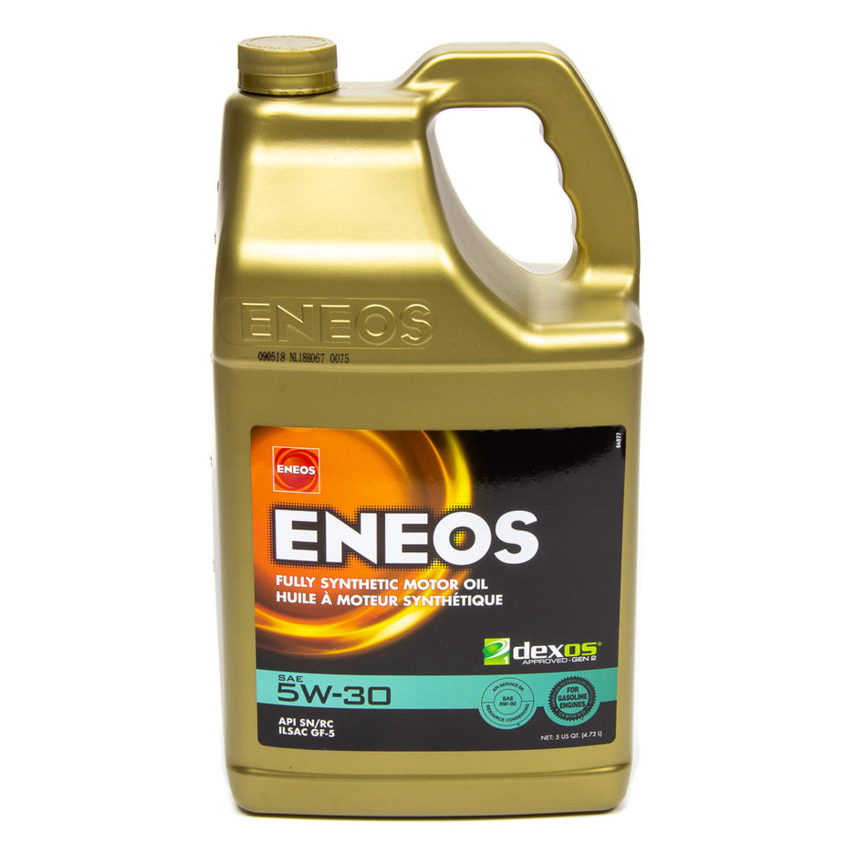 Eneos Full Synthetic Oil Dexos 1 5w30 5 Quart