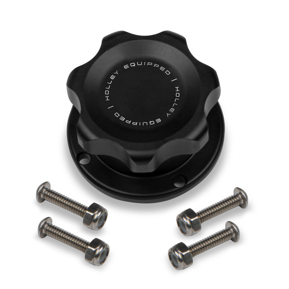 Holley Fuel Cell Filler Cap Assembly - Raised Cell Mount