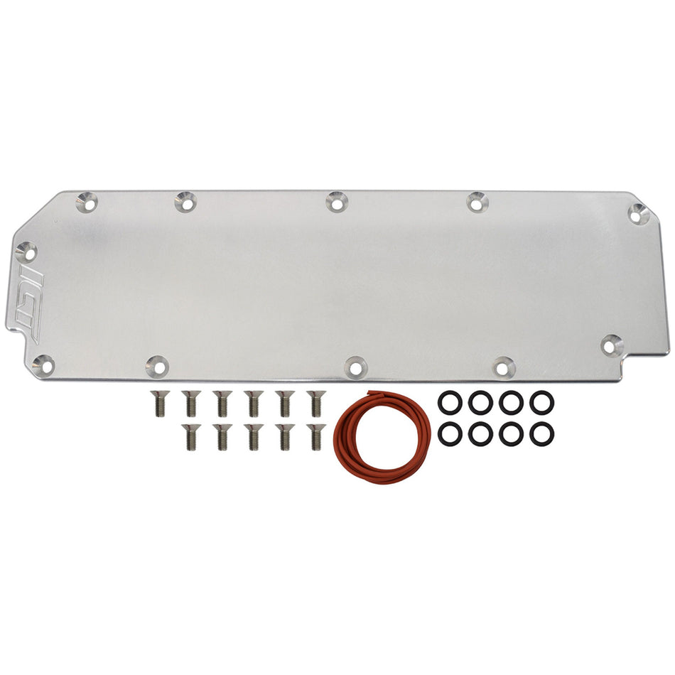 ICT Billet Valley Cover - 3/8" Thick - Aluminum - GM GenV LT-Series