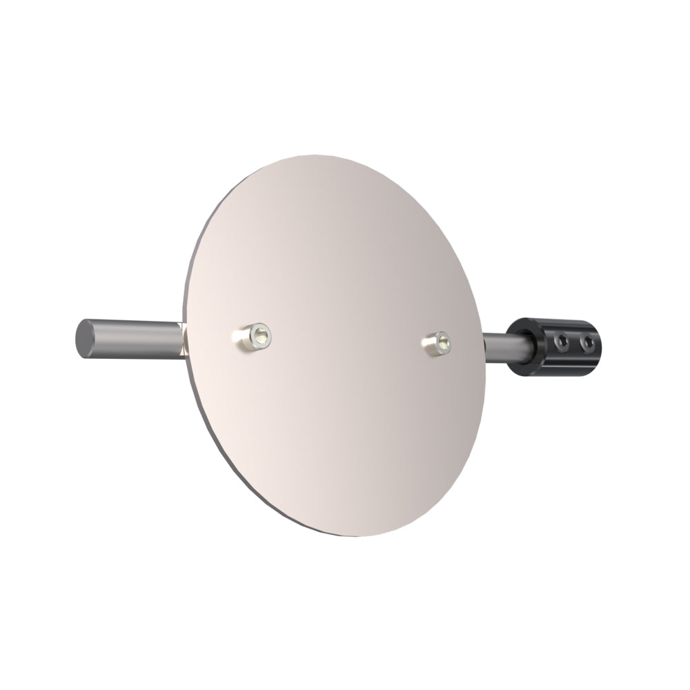 Quick Time Electric Exhaust Cut-Out Butterfly - Stainless - Brushed - Quicktime Performance Electric Exhaust Cut-Out