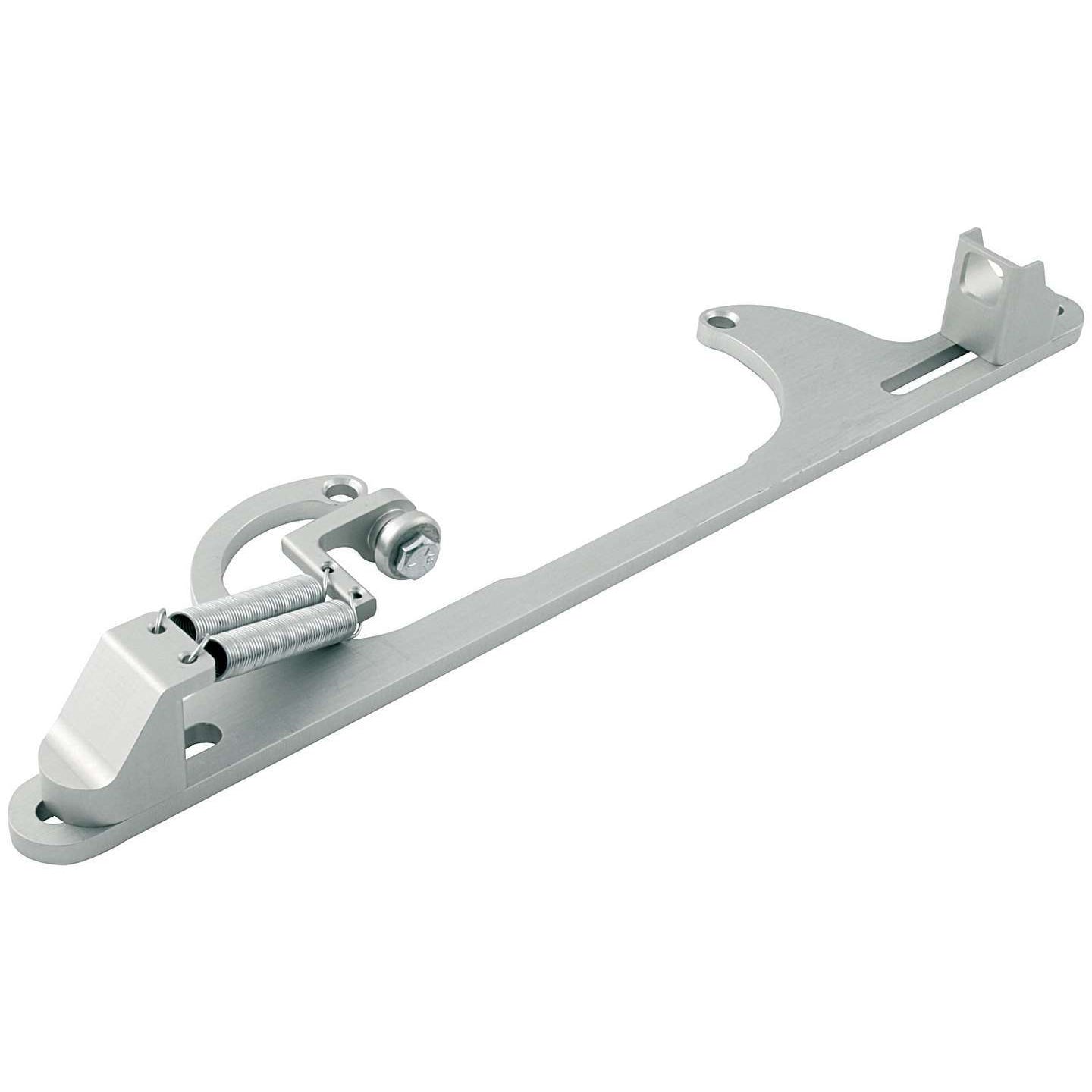 Allstar Performance Throttle Bracket With Spring 4150/Edelbrock, GM Silver