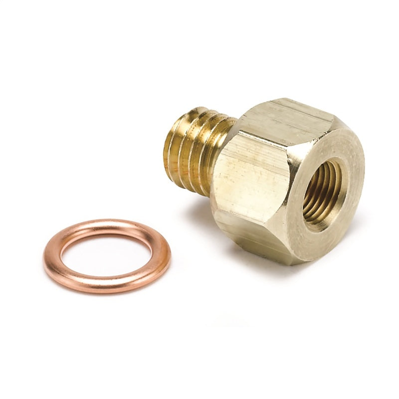 Auto Meter Metric Adapter - Electric Temperature 1/8" NPT To M12x1.75
