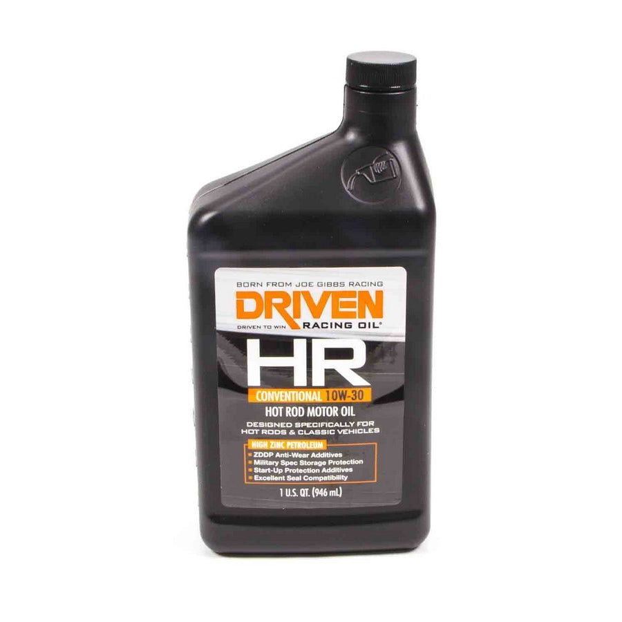 Driven HR2 10w-30 Conventional Hot Rod Oil - 1 Quart Bottle