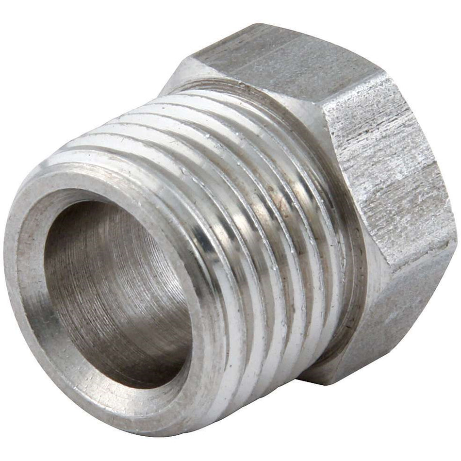 Allstar Performance Inverted Flare Nuts - Stainless Steel - 3/8" (4 Pack)